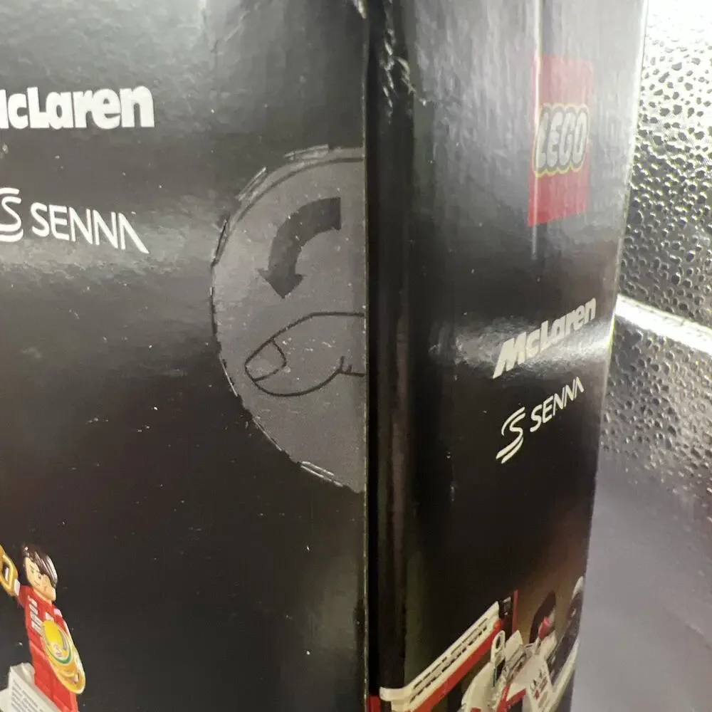 Lego Icons McLaren MP4/4 Ayrton Senna 10330 F1 Car Set Sealed 693 Pcs